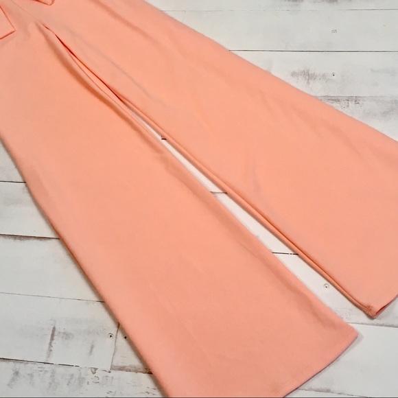 *LAST ONE* 1970s Vintage Designed Peach Jumpsuit - Picture 7 of 8